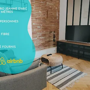• La Brique Rose - Apt 2p - Place Jeanne D'arc Toulouse